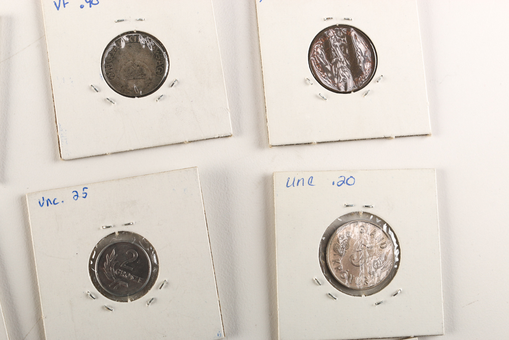 Coins from All Over Europe