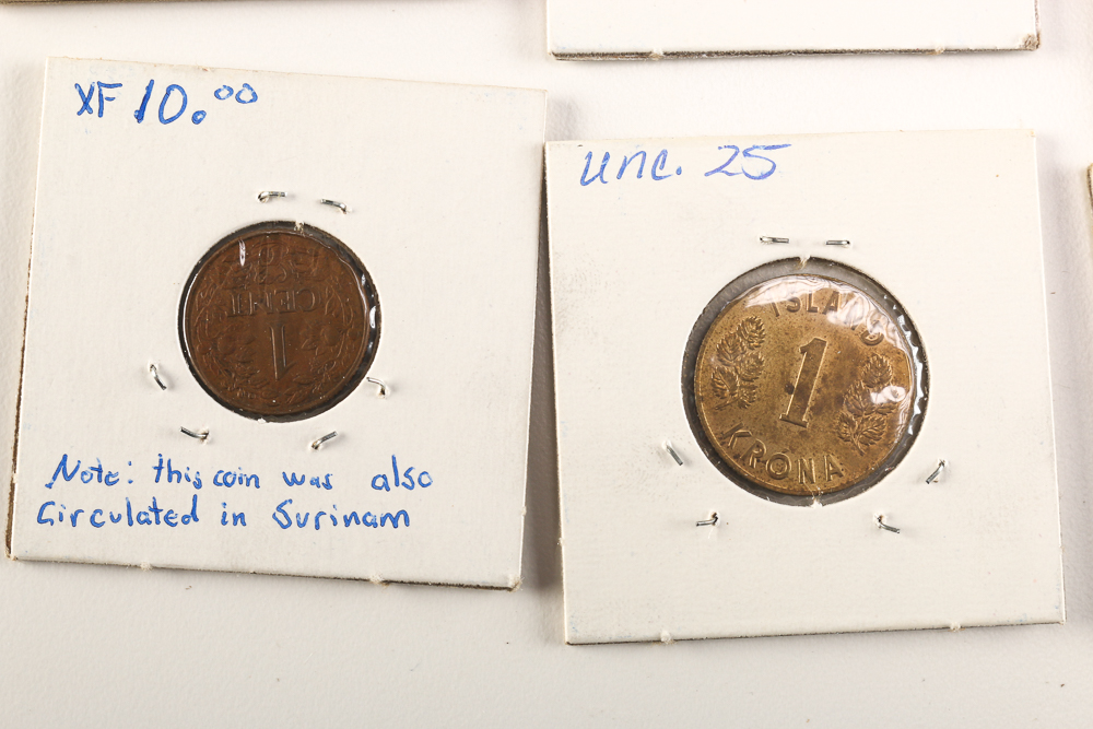 Coins from All Over Europe