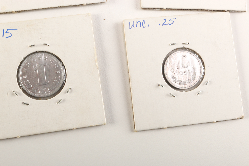 Coins from All Over Europe