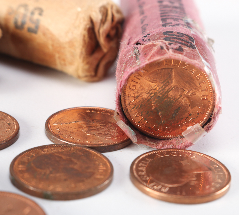 Collection of 1960s Canadian Pennies