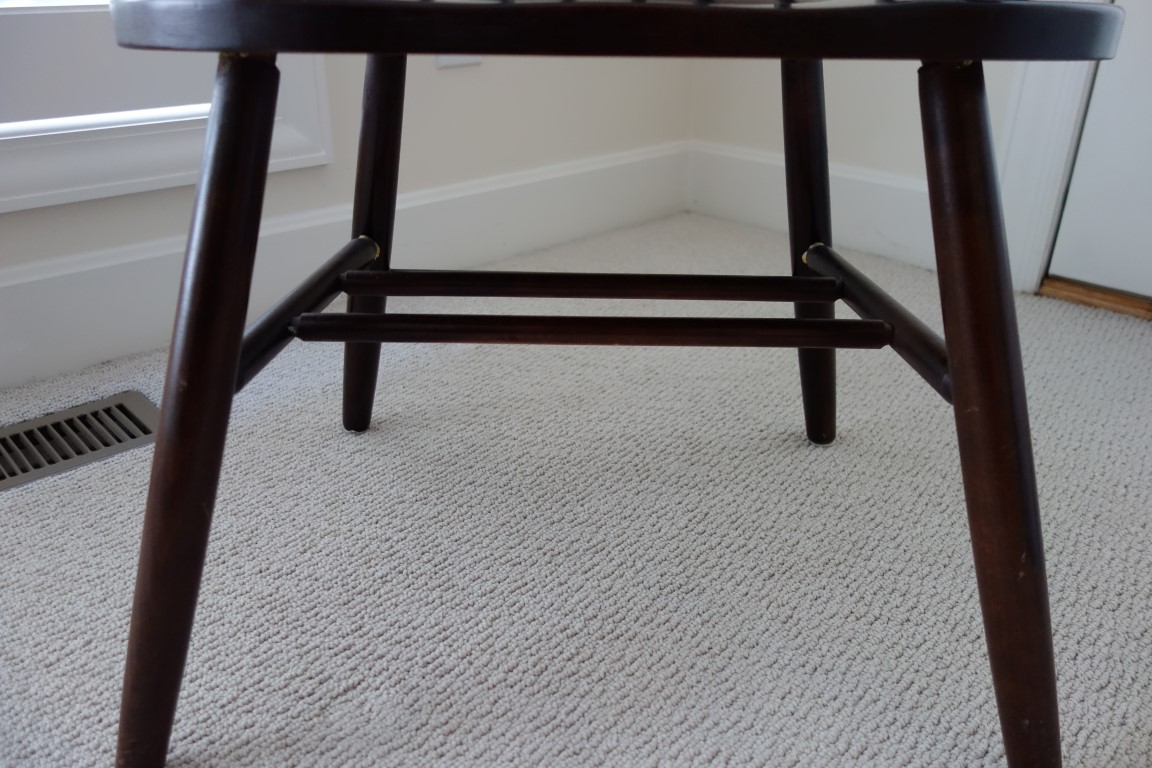 Vintage Fan Back Windsor Arm Chair