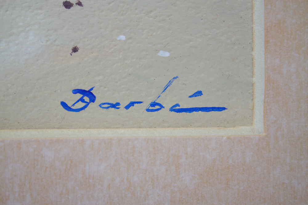 Collection of Five of Barbé Acrylic Paintings on Board