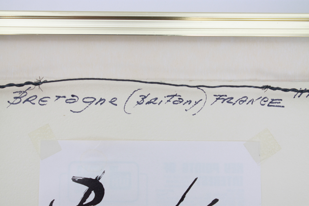 Collection of Five of Barbé Acrylic Paintings on Board