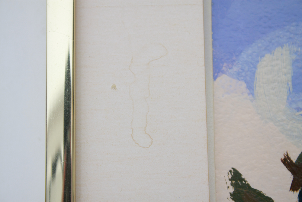 Collection of Five of Barbé Acrylic Paintings on Board