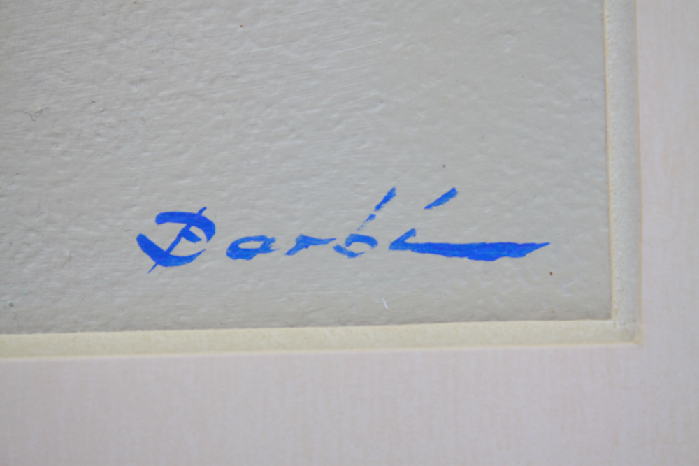 Collection of Five of Barbé Acrylic Paintings on Board