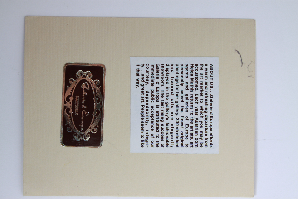 Collection of Five of Barbé Acrylic Paintings on Board