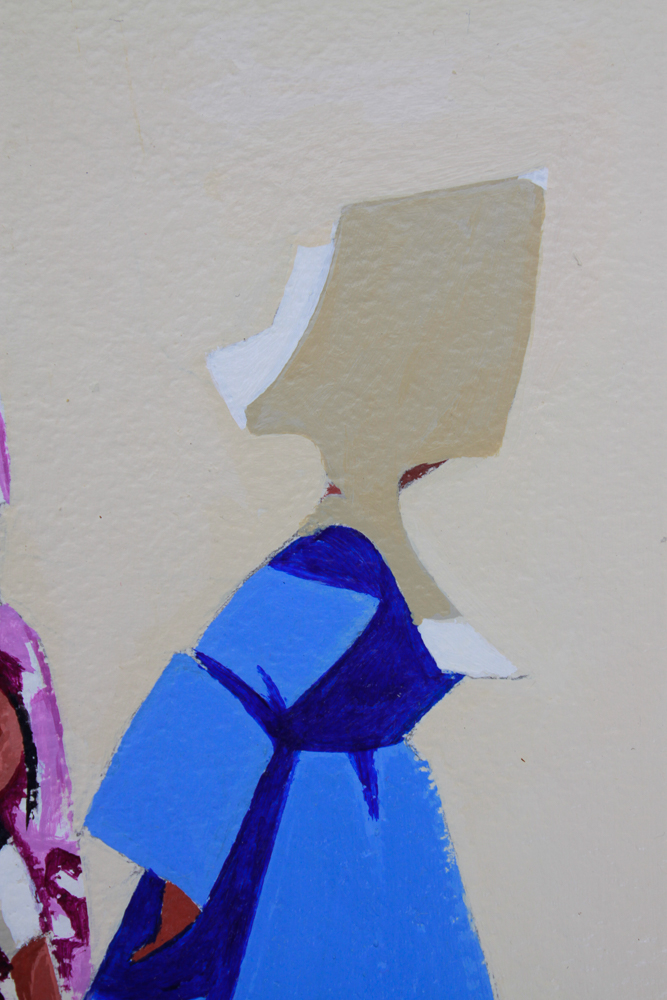 Group of Framed Barbé Acrylic Paintings