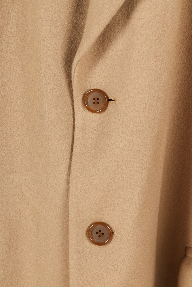 Men's Vintage Camel Coat