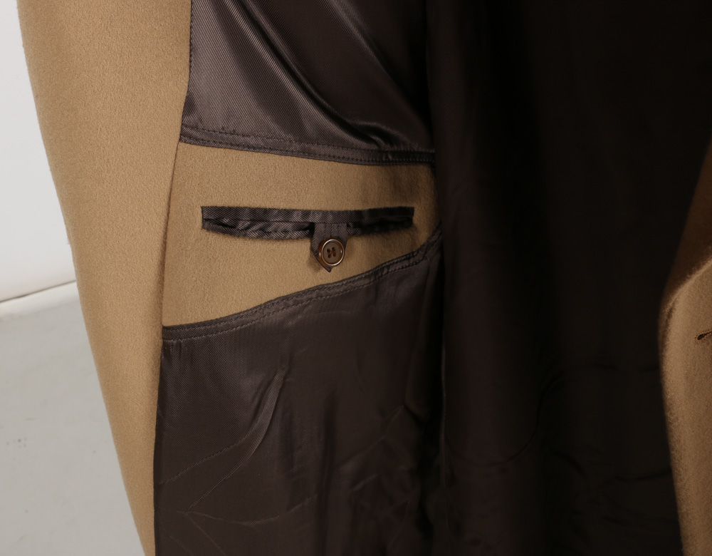 Men's Vintage Camel Coat