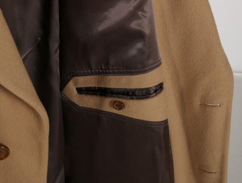 Men's Vintage Camel Coat