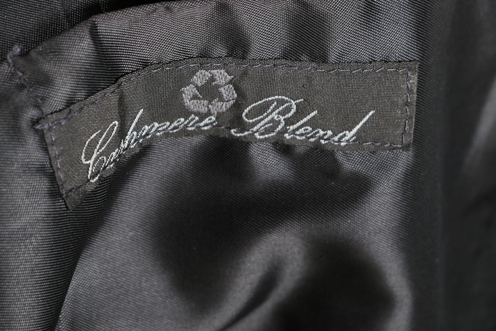 A Pair of Men's Trench Coats in Black and Grey