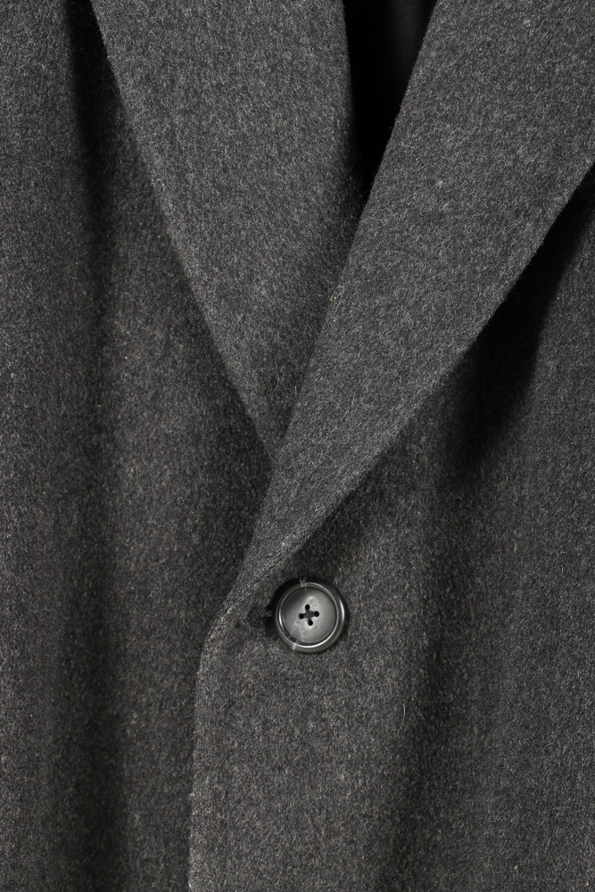 A Pair of Men's Trench Coats in Black and Grey
