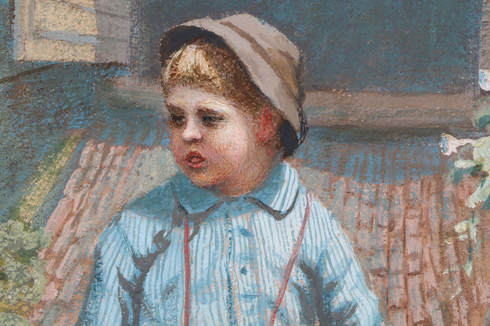 H.I. Marlatt Signed Original Acrylic Painting