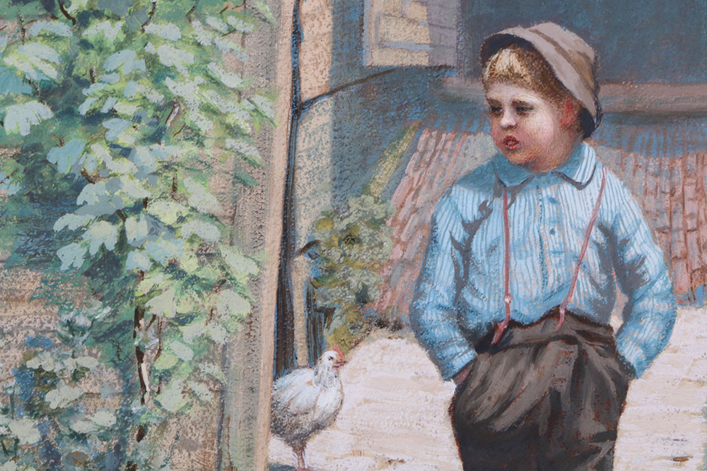 H.I. Marlatt Signed Original Acrylic Painting