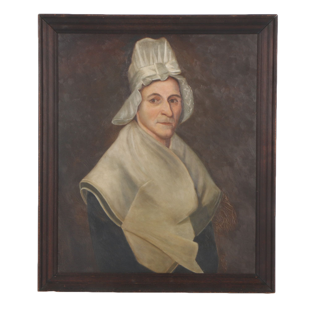 Antique Americana Portrait