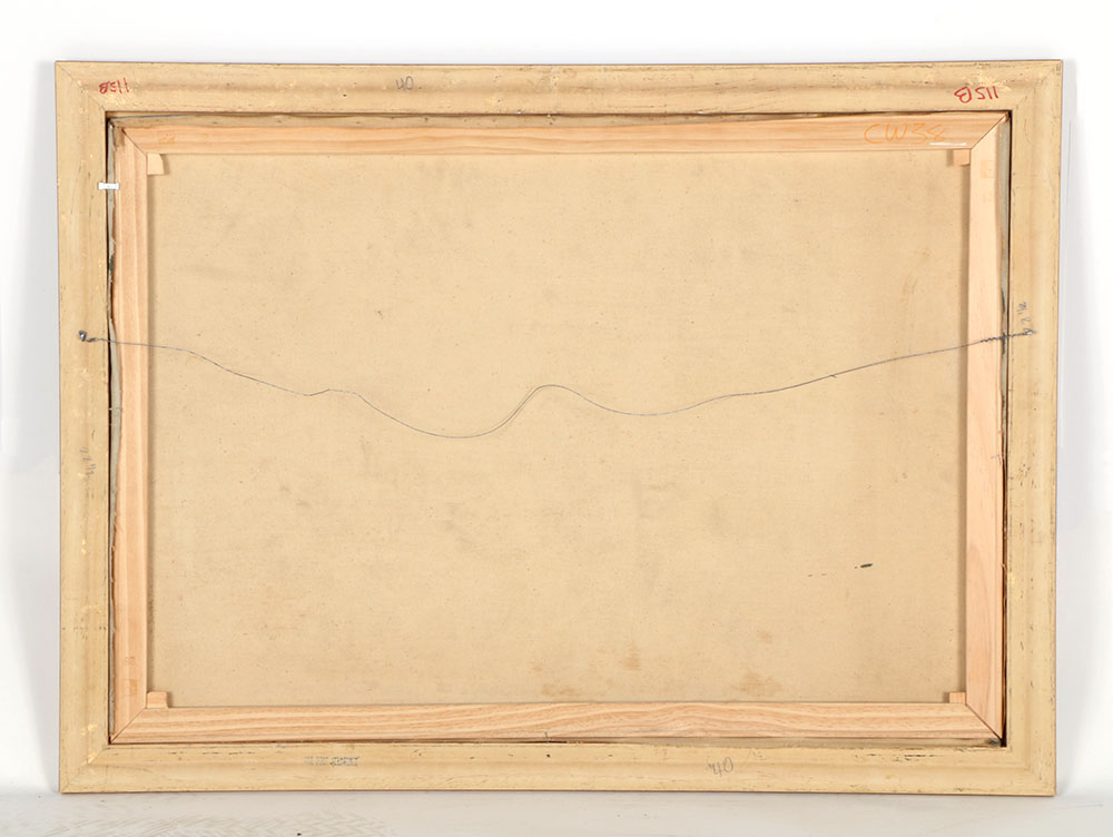 Original Acrylic Painting of Nude Woman