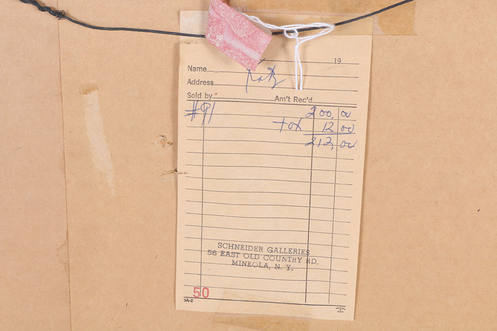 Eugene Higgins Charcoal on Paper "Nightmare"