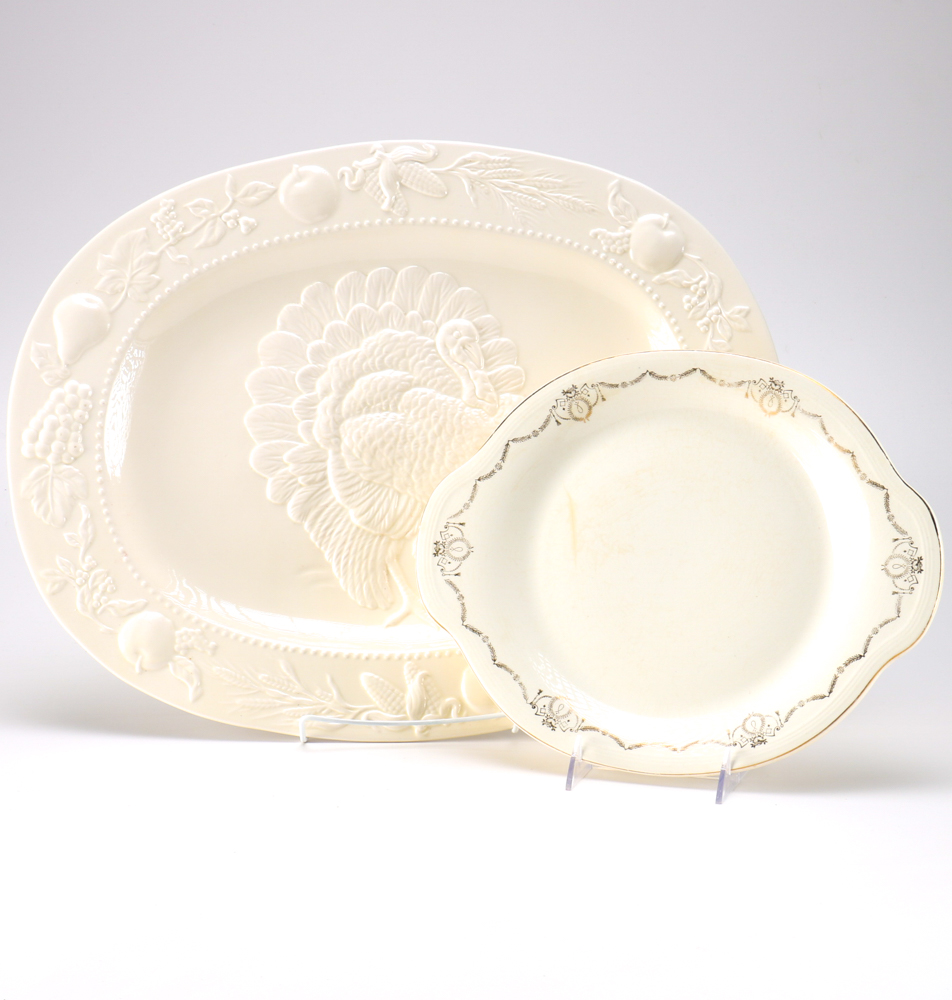 Better Homes and Gardens and Knowles Serving Platters