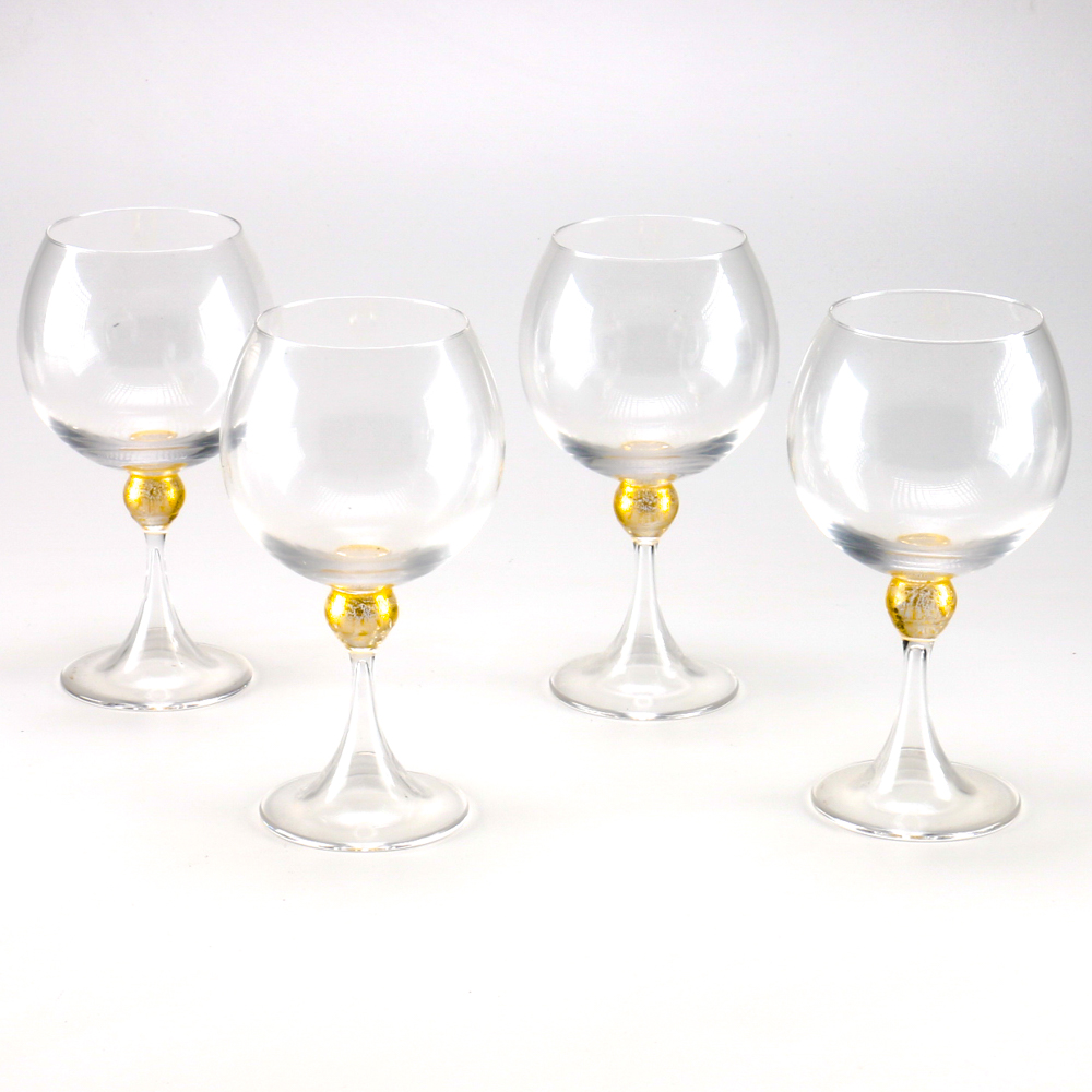 Set of Red Wine Glasses