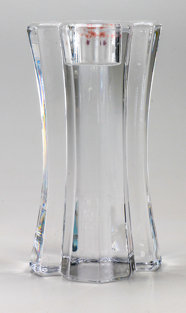 Contemporary Crystal Candlesticks