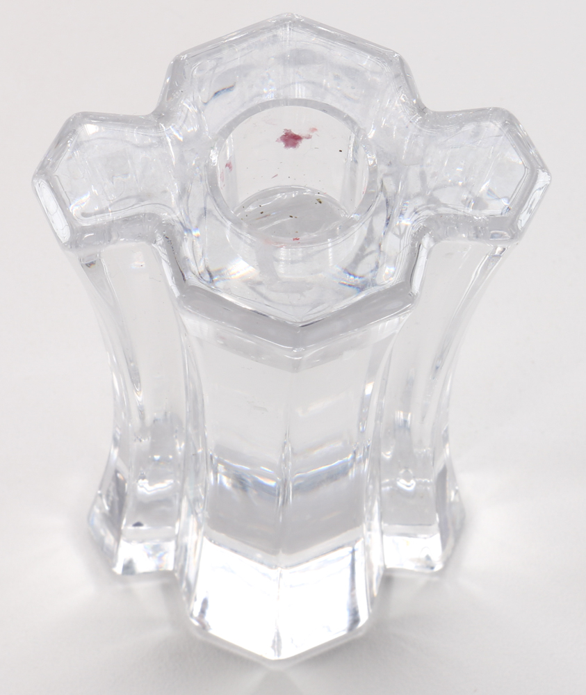 Contemporary Crystal Candlesticks