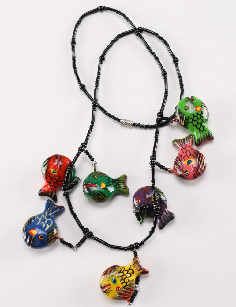 Assortment of Colorful Necklaces