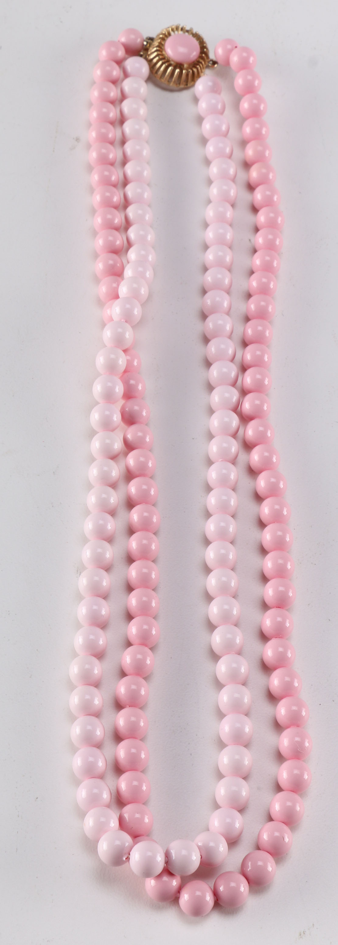 Pink and Gold Tone Costume Jewelry