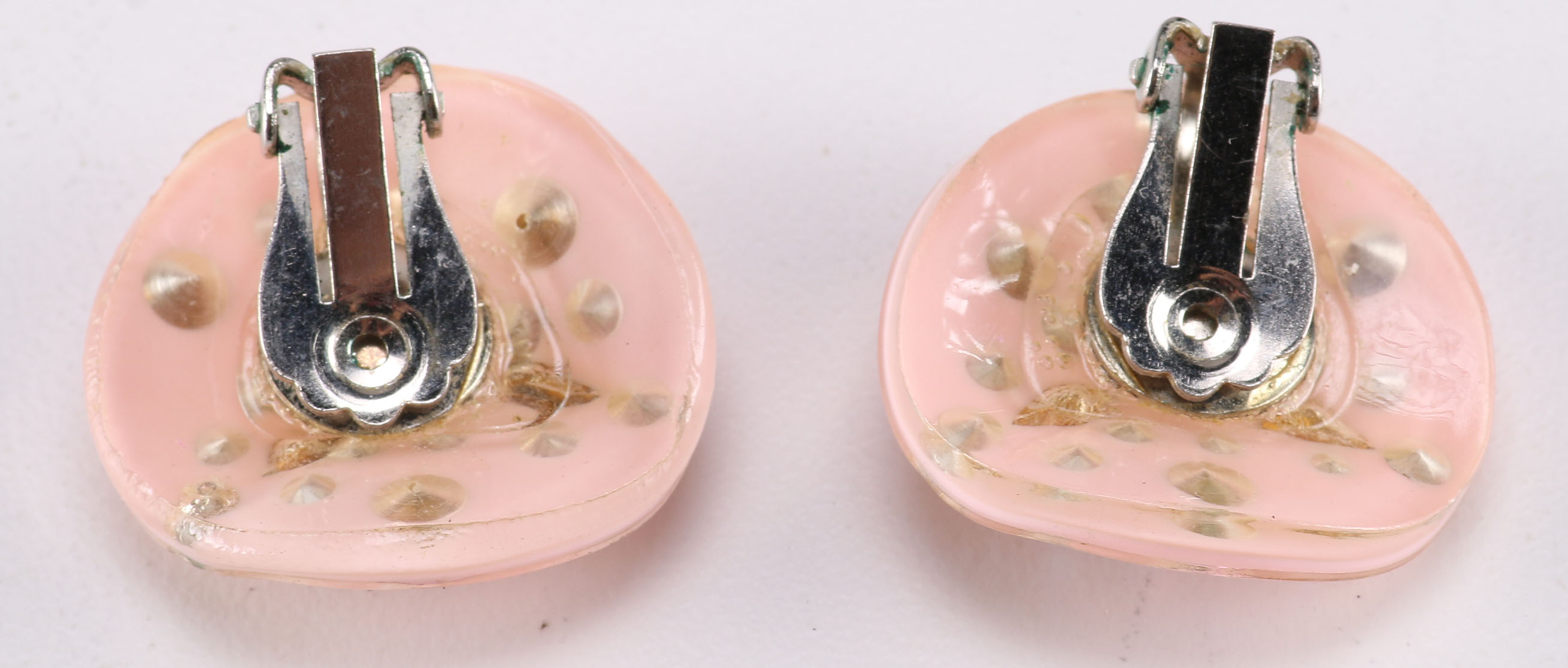 Pink and Gold Tone Costume Jewelry