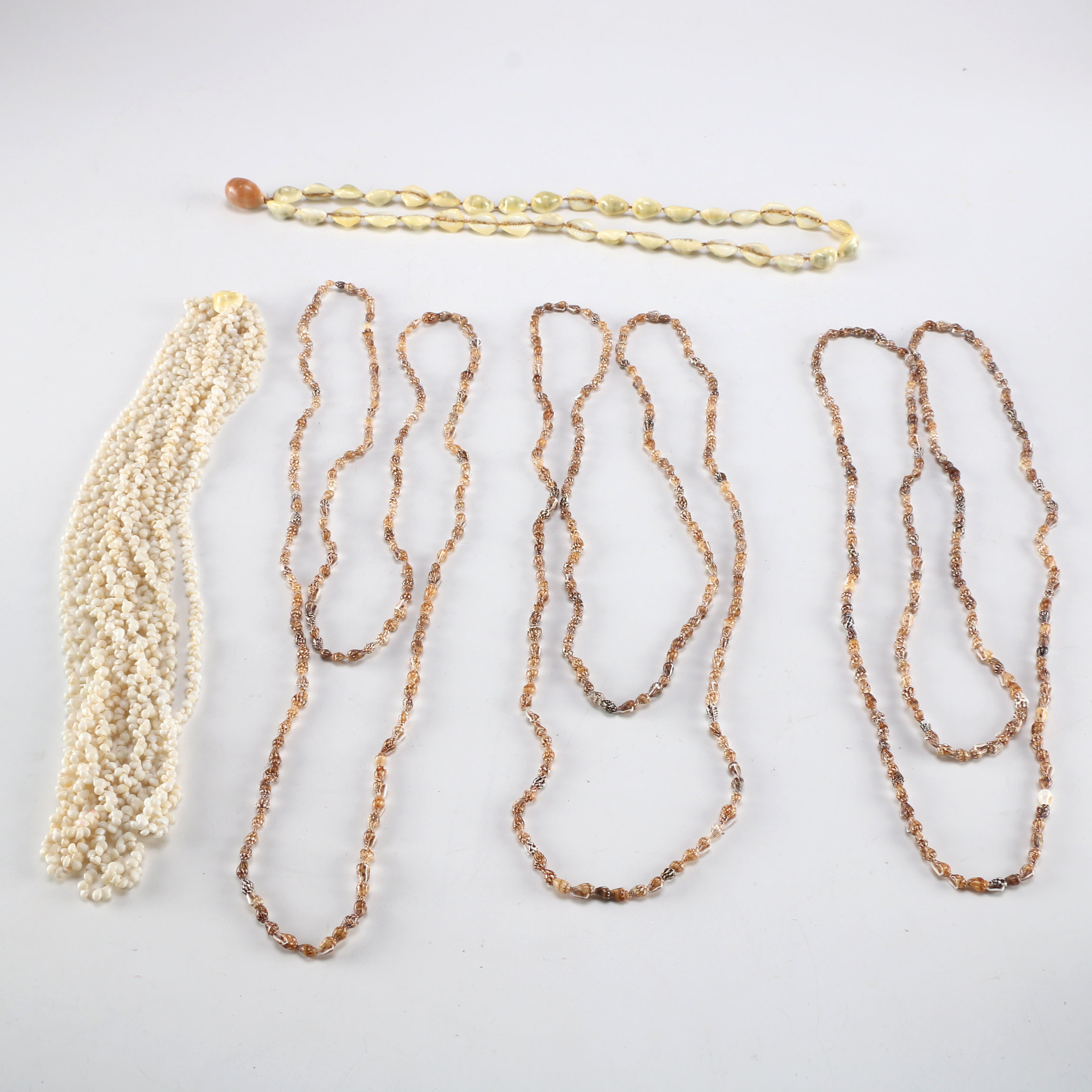 Collection of Seashell Necklaces