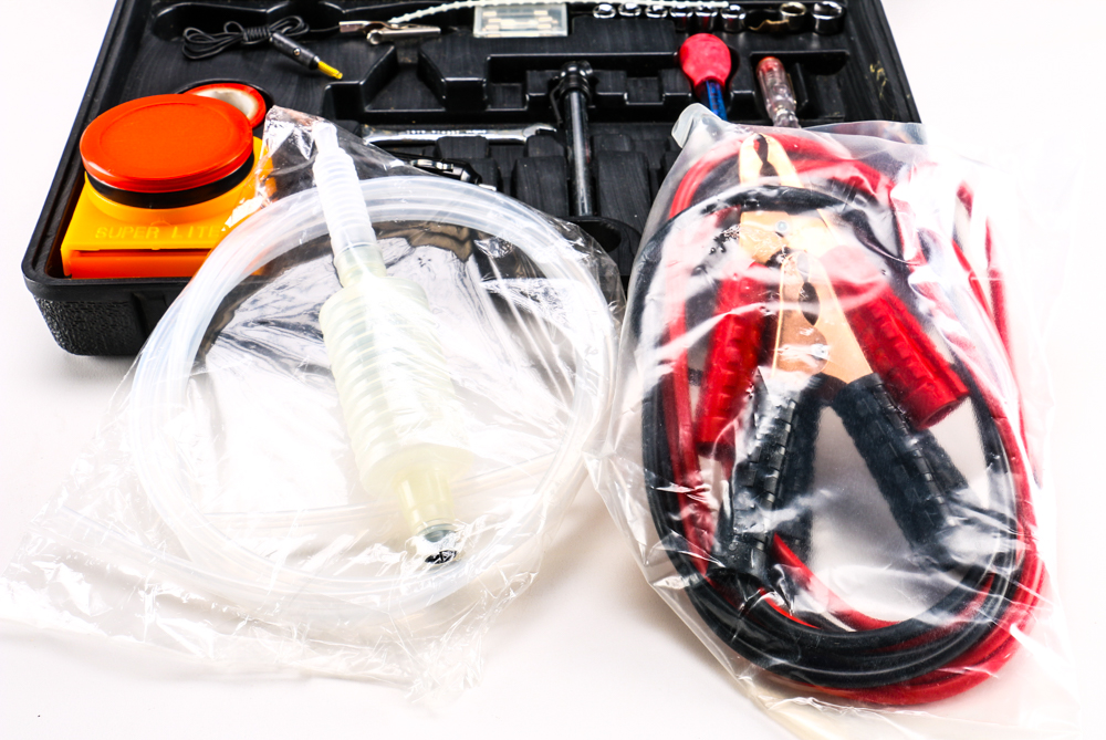 Air Compressor and Emergency Highway Kit