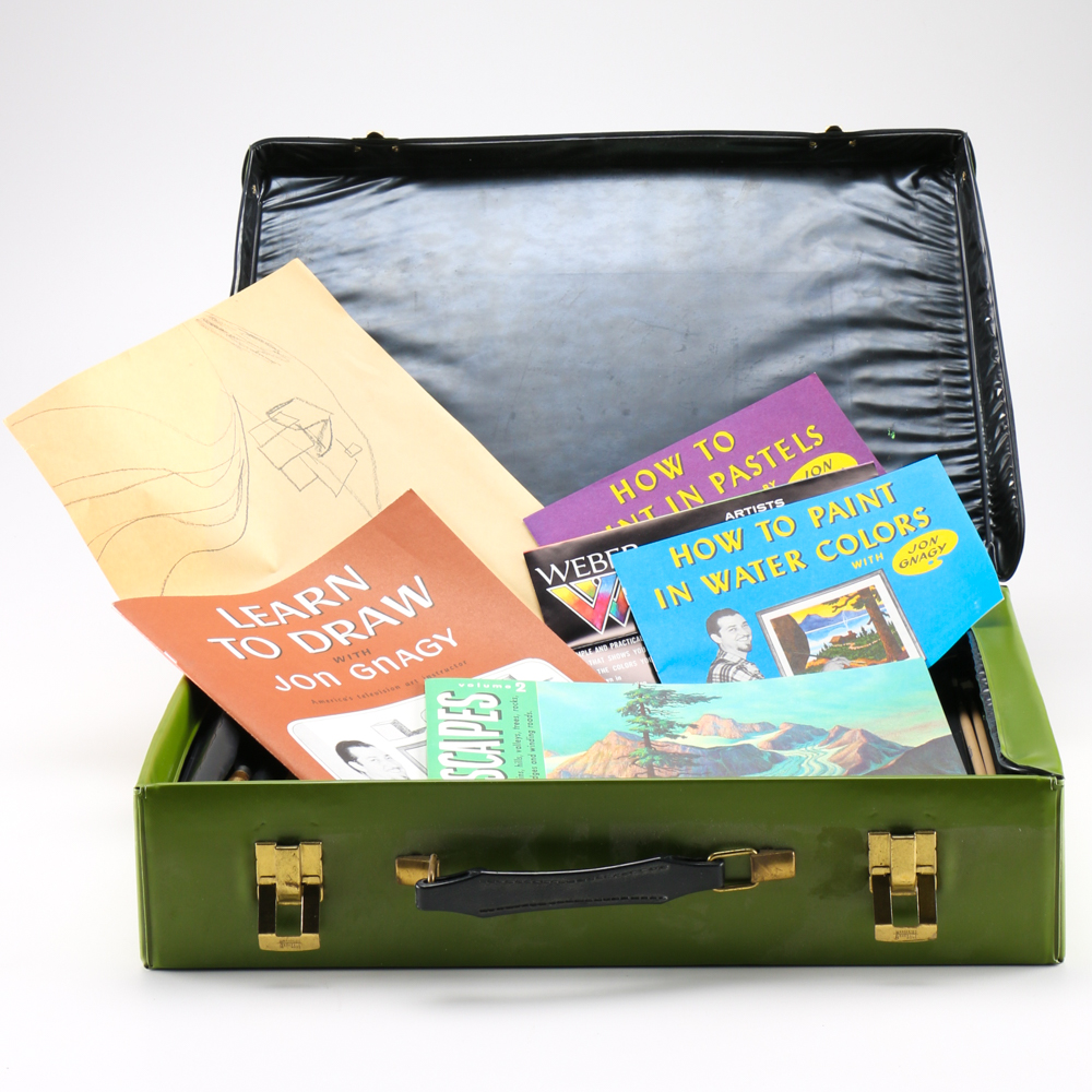 Assortment of Art Supplies