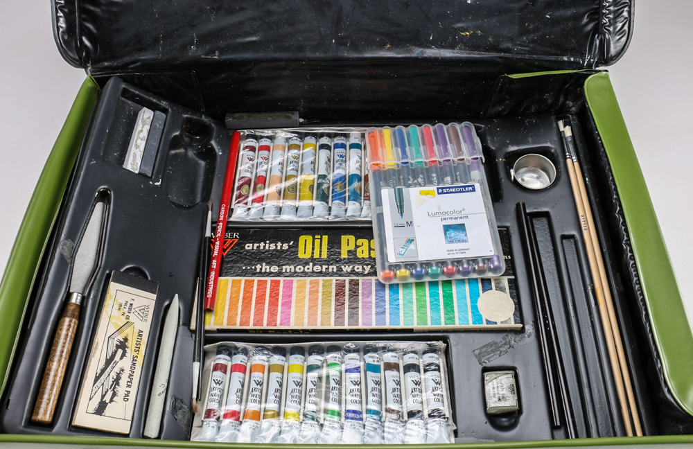 Assortment of Art Supplies