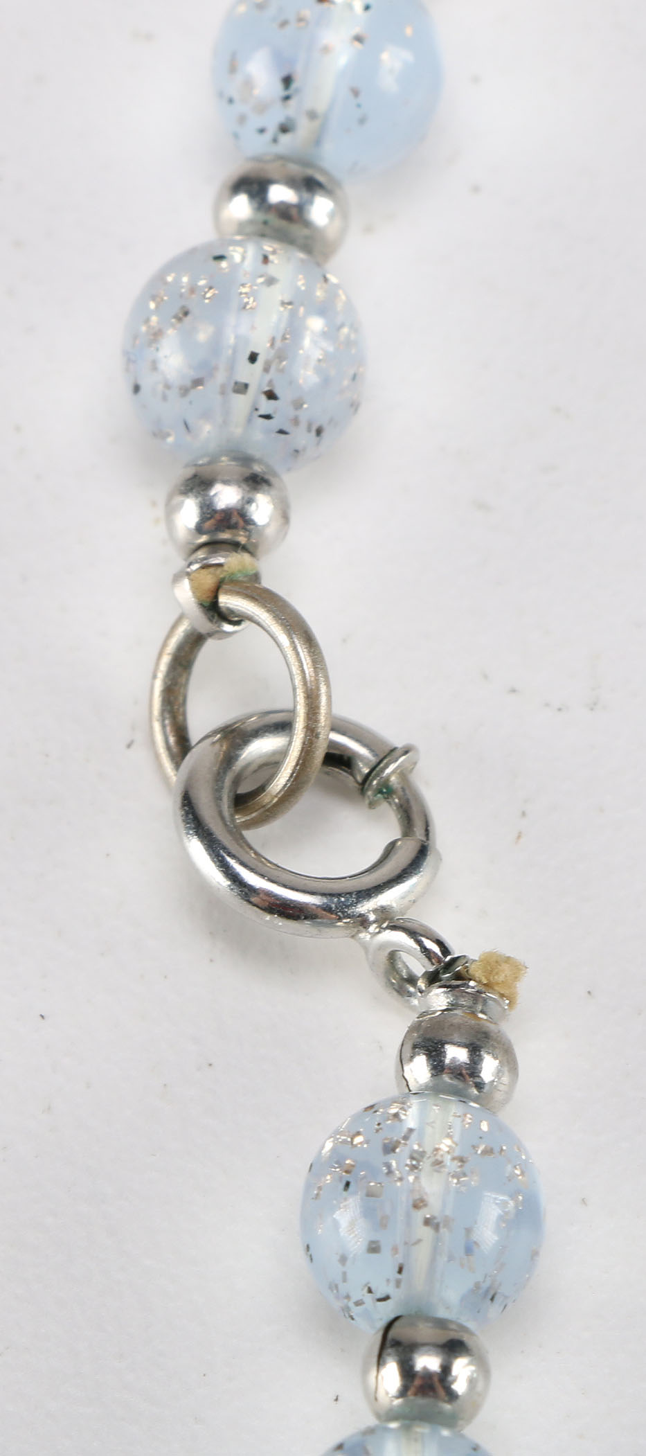 Collection of Blue Beaded Costume Jewelry