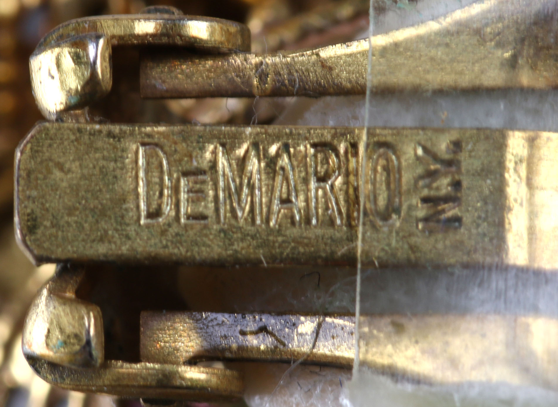 Purple Crystal Glass Stone Clip-On Earrings