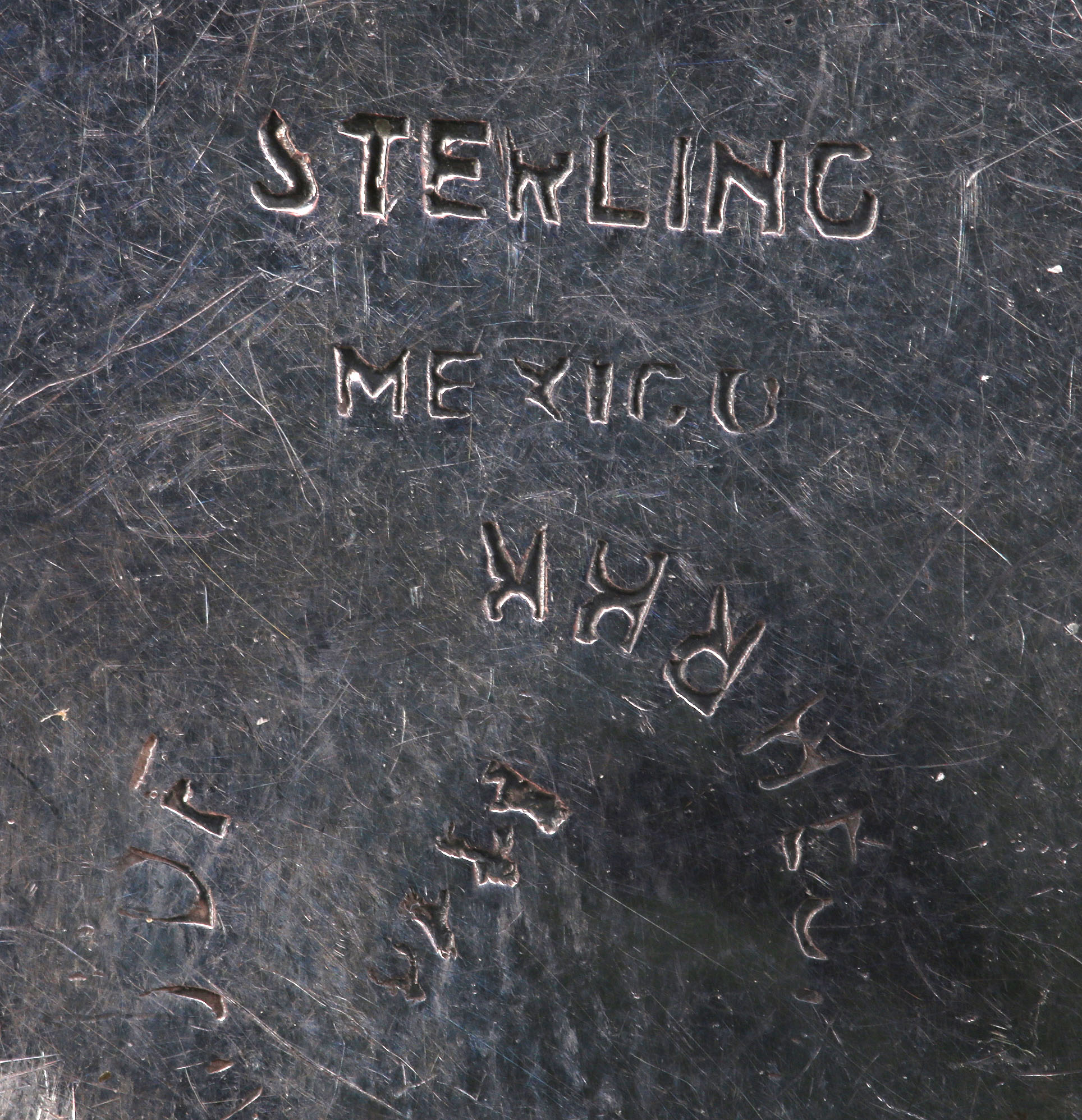 Mexican Sterling Silver Earrings and Necklace