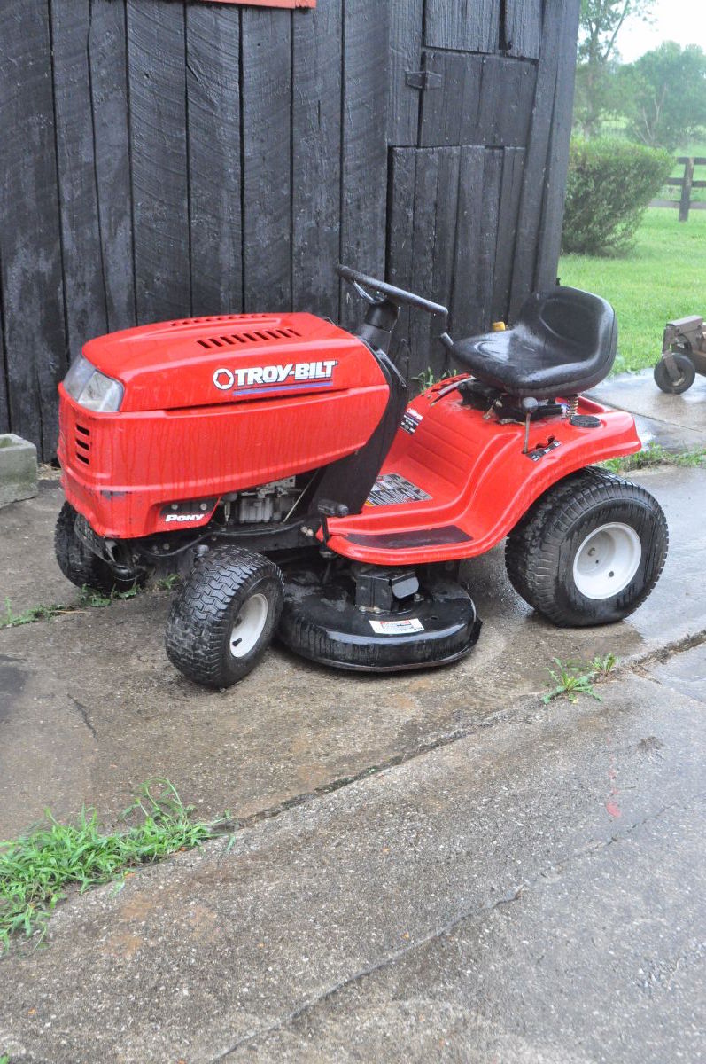 Troy Bilt "Pony" Riding Lawn Mower