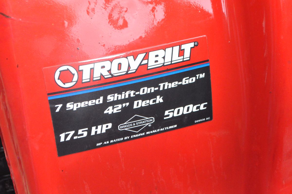 Troy Bilt "Pony" Riding Lawn Mower