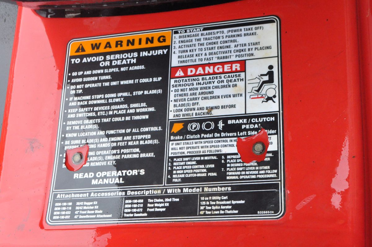 Troy Bilt "Pony" Riding Lawn Mower