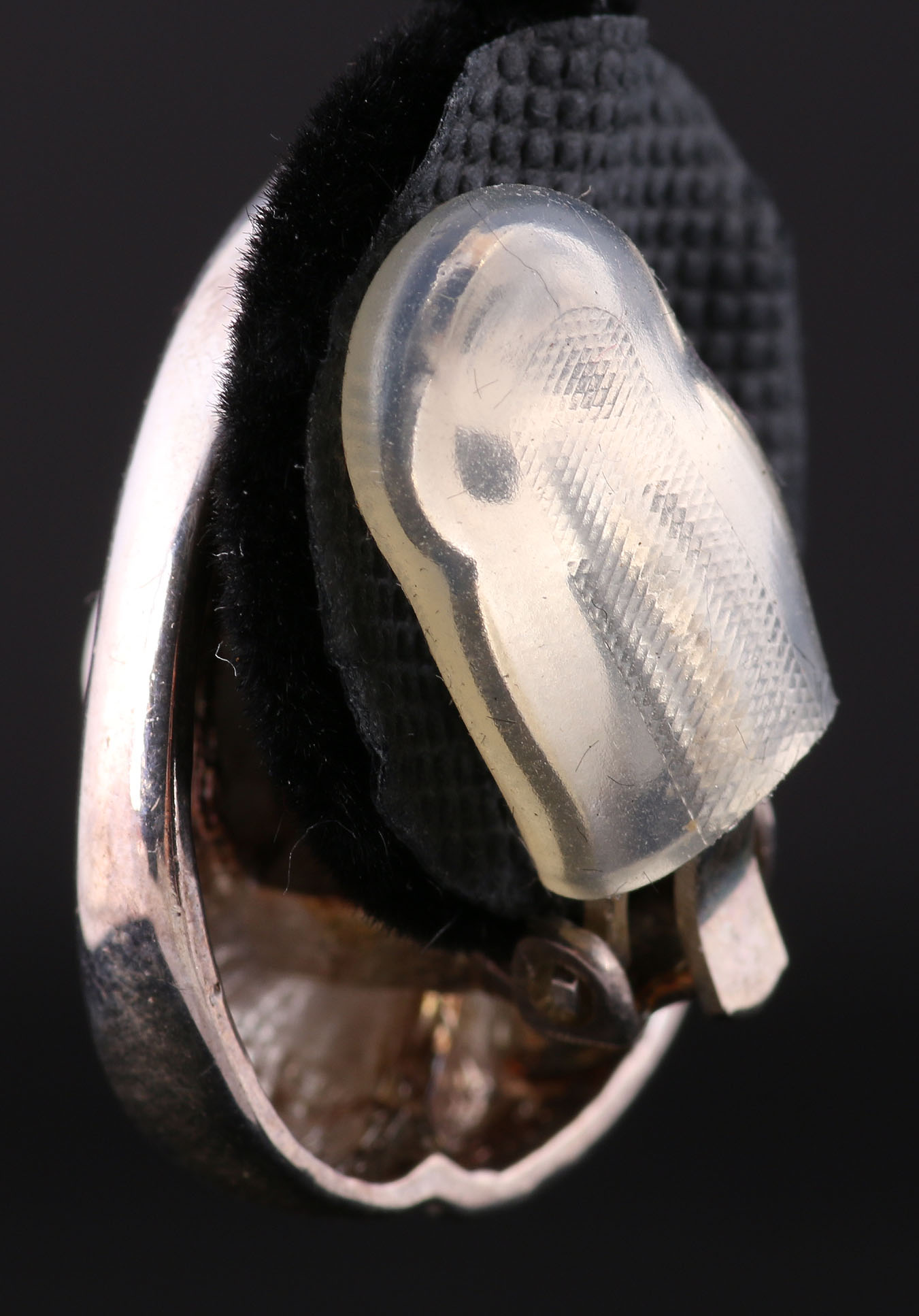 Elizabeth Errico Sterling Silver Nautilus Clip-On Earrings