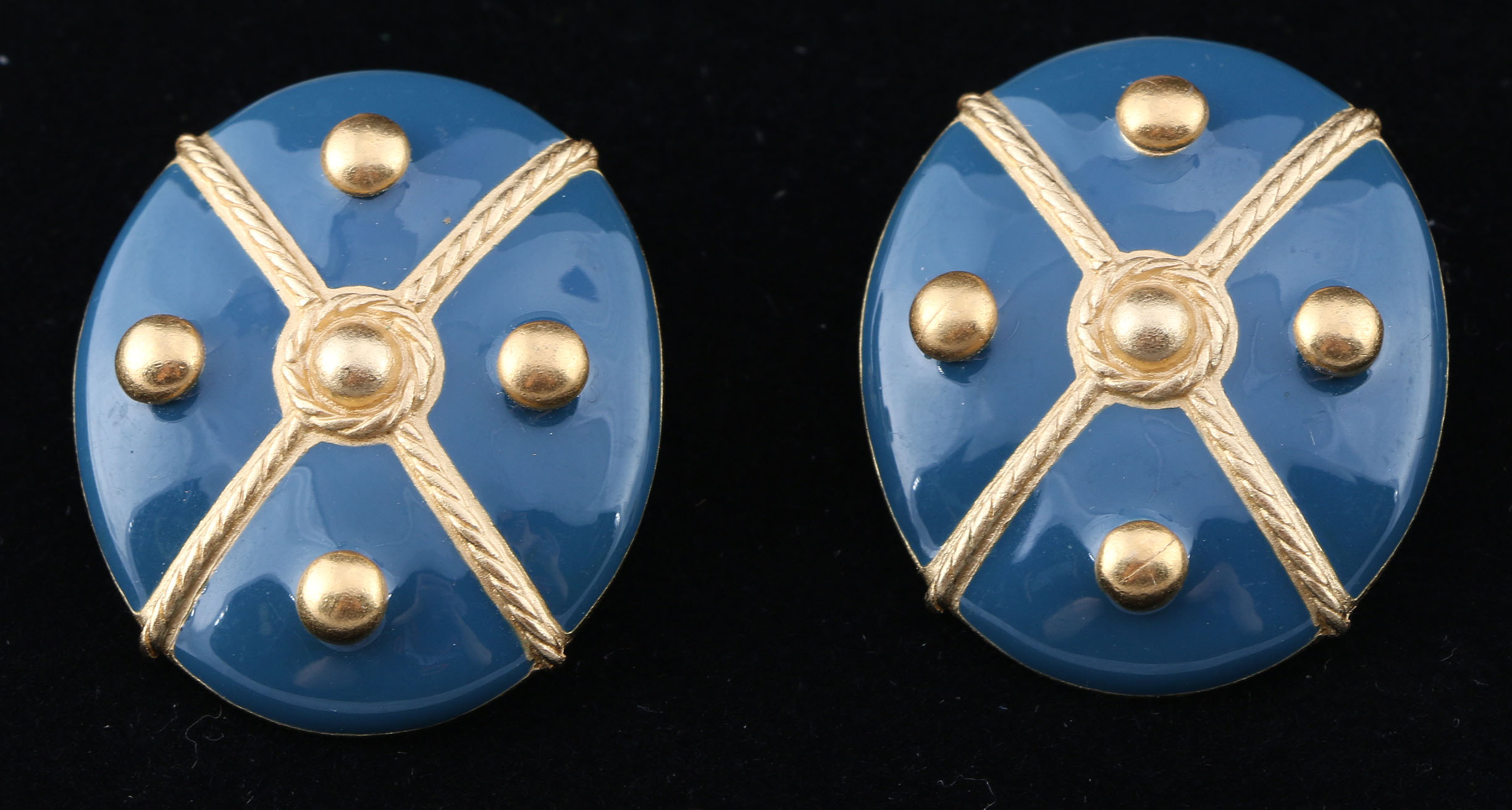 Assortment of Enameled and Mixed Metal Earrings