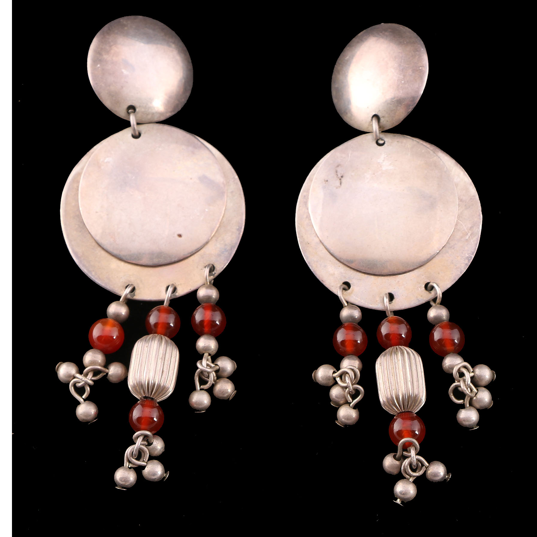 Sterling Silver Clip-On Earrings