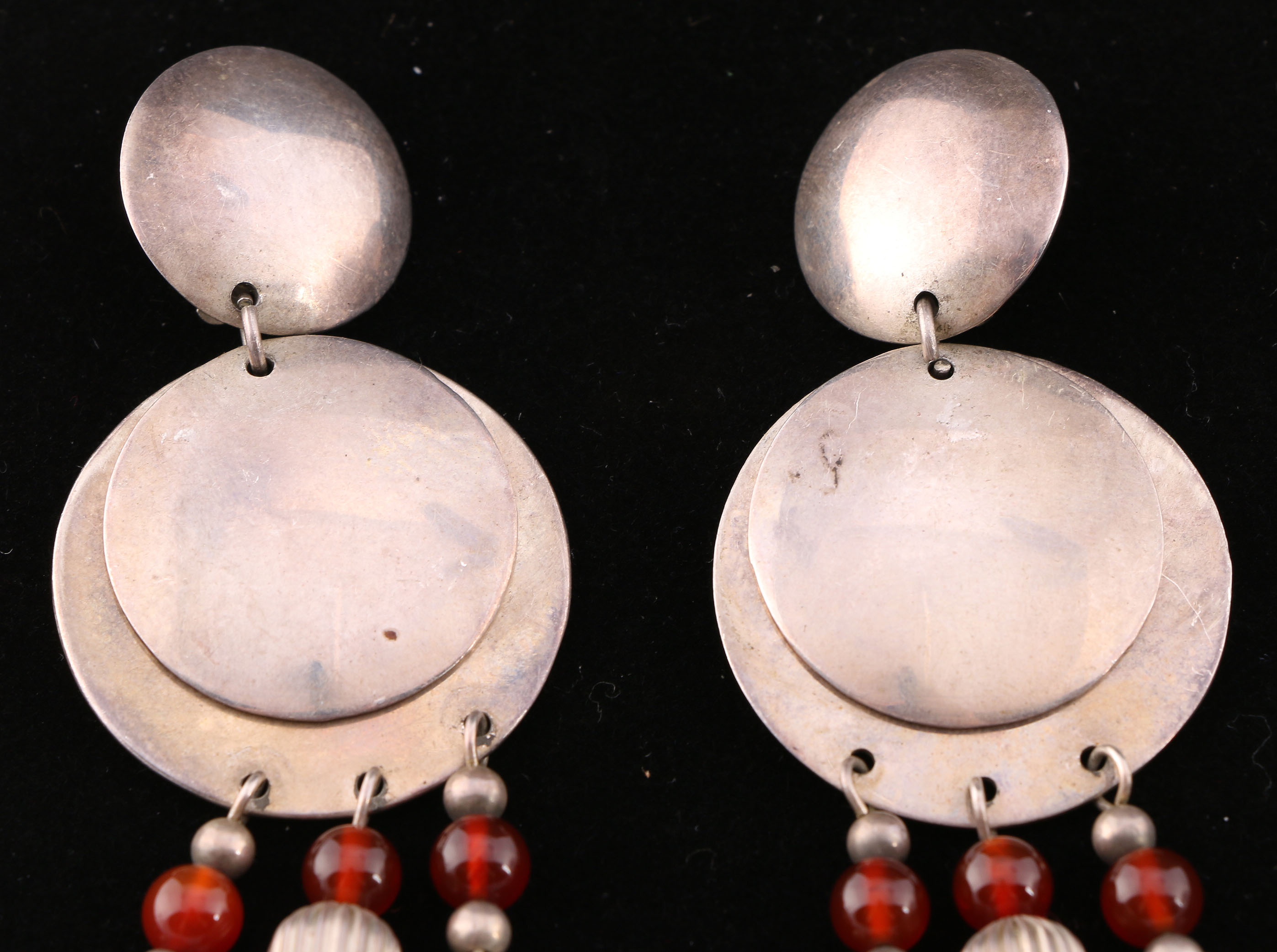 Sterling Silver Clip-On Earrings