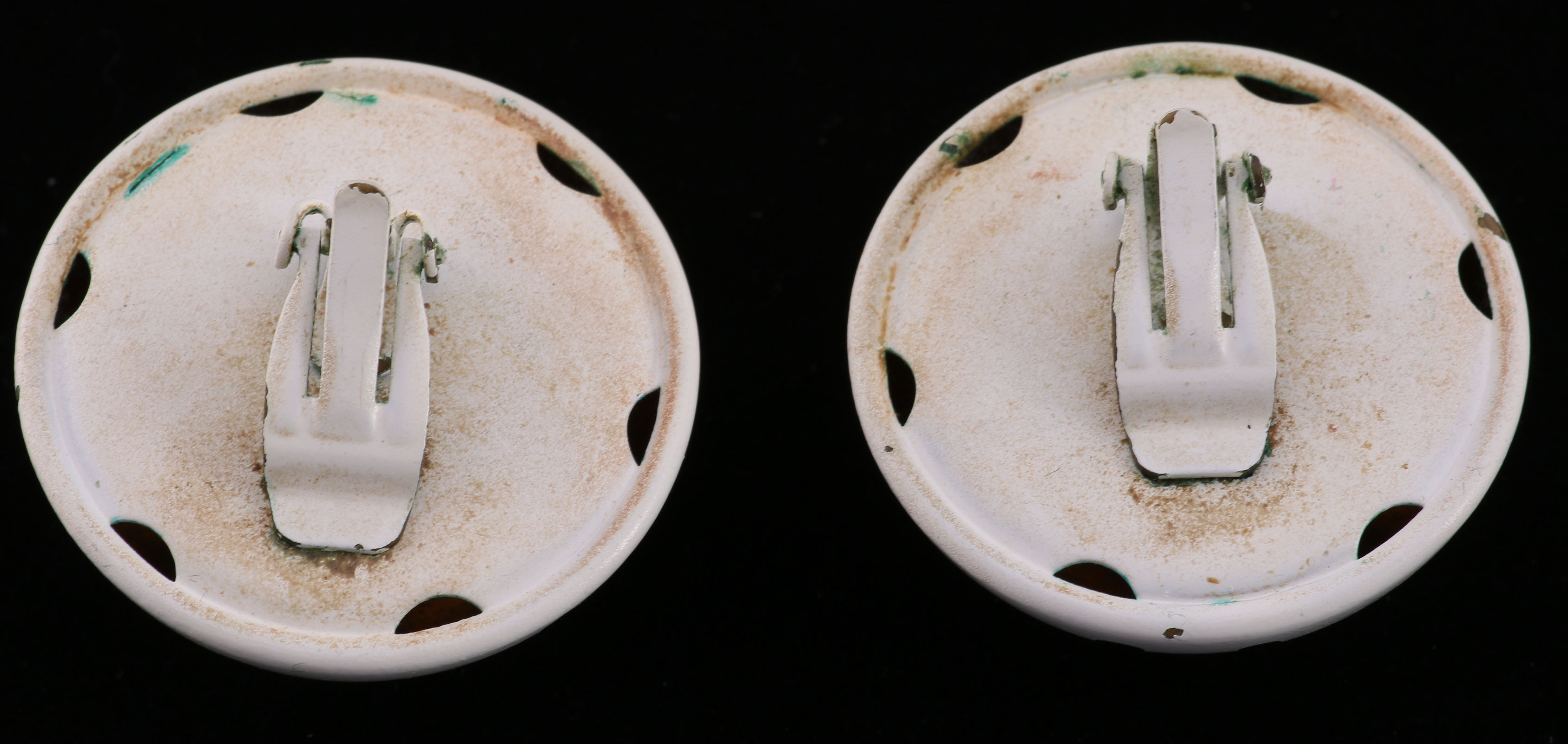 Collection of Black, White, and Gold Tone Jewelry