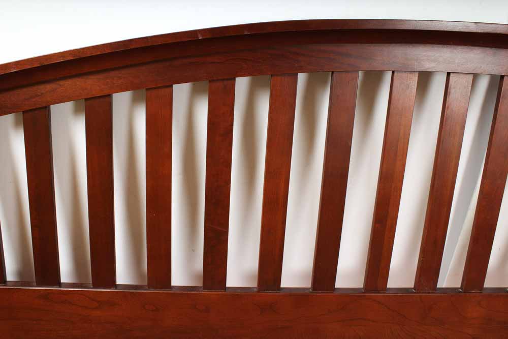 Mission Style King Size Mahogany Headboard