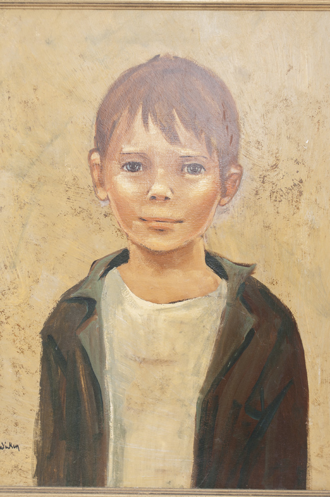 Nadi Ken Signed Oil Painting