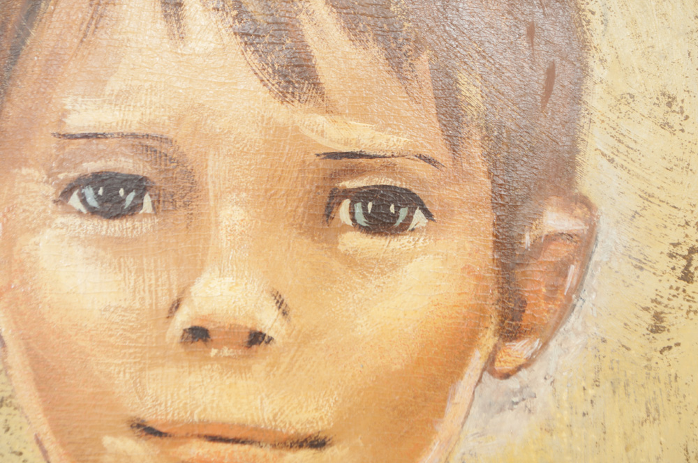 Nadi Ken Signed Oil Painting