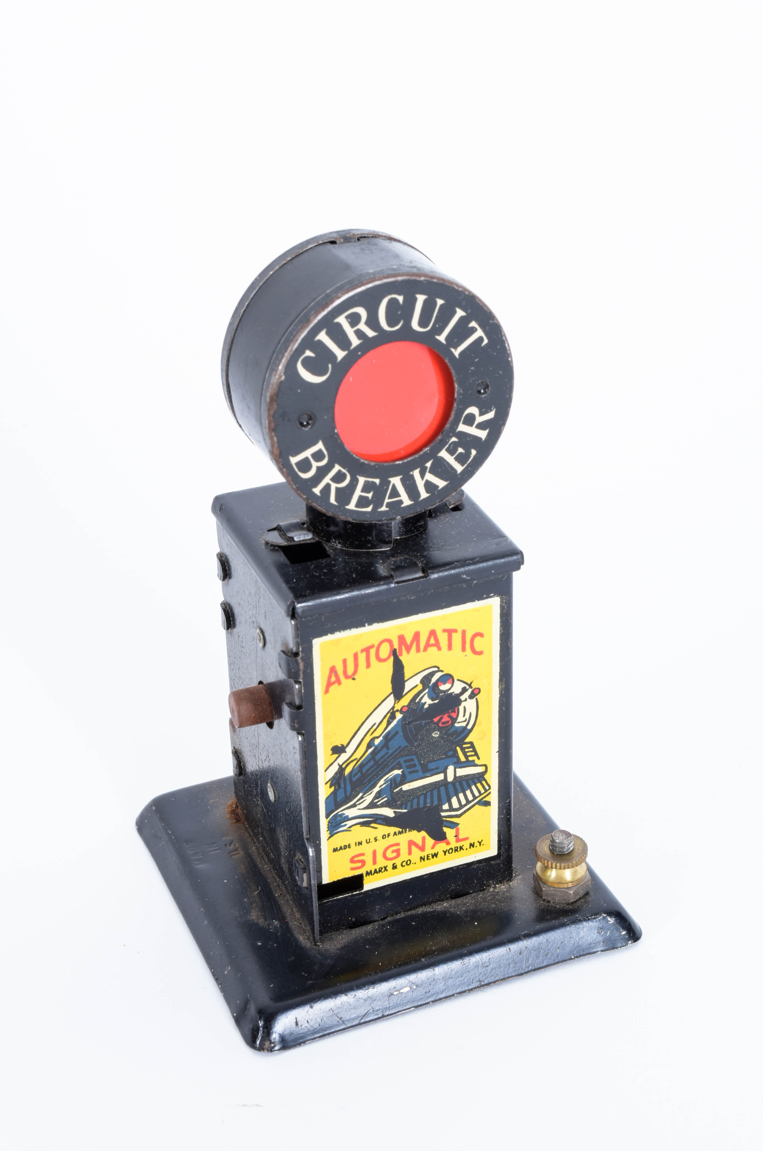 Vintage Marx Model Train Cars and Circuit Breaker