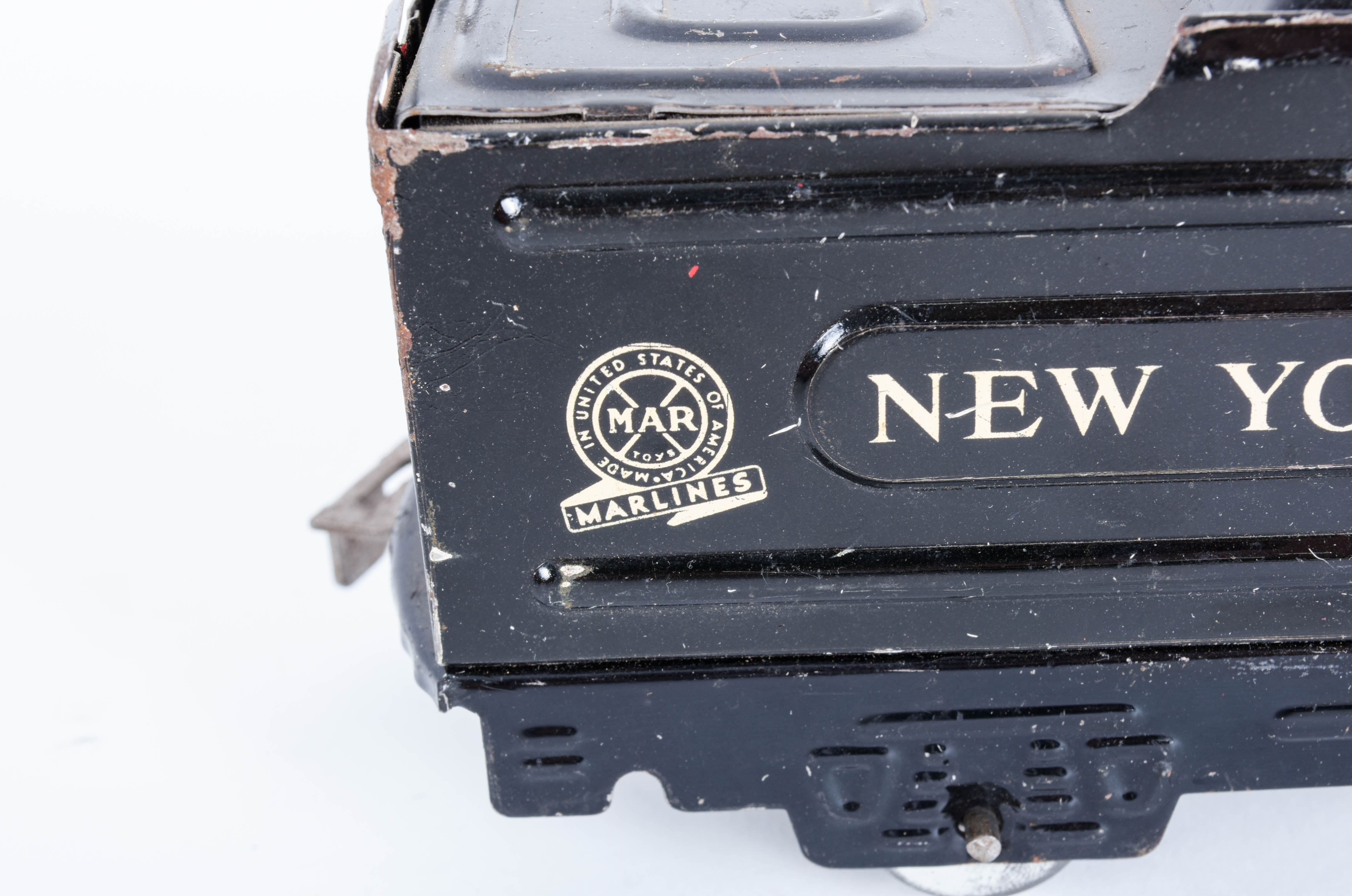 Vintage Marx Model Train Cars and Circuit Breaker