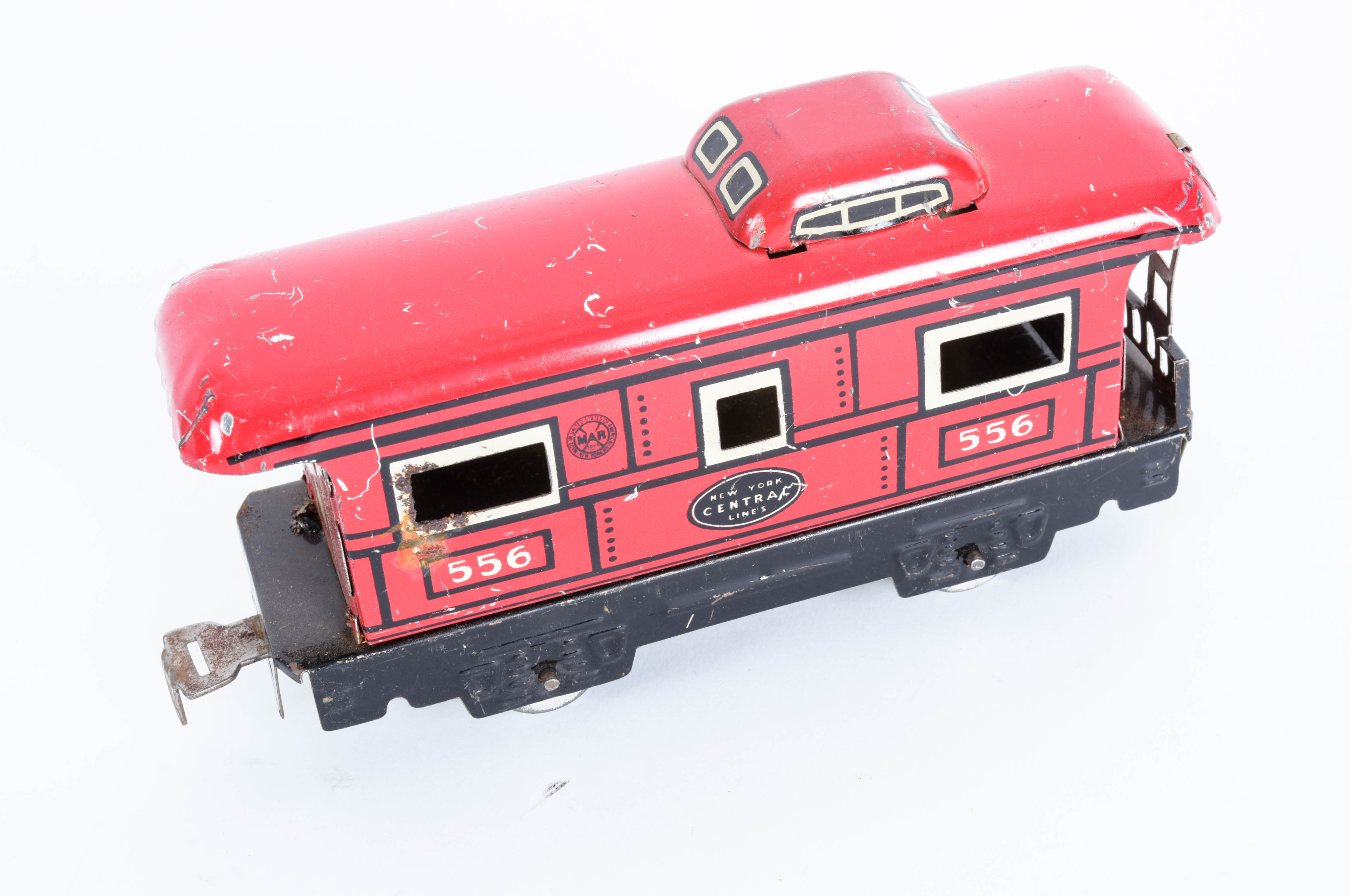 Vintage Marx Model Train Cars and Circuit Breaker