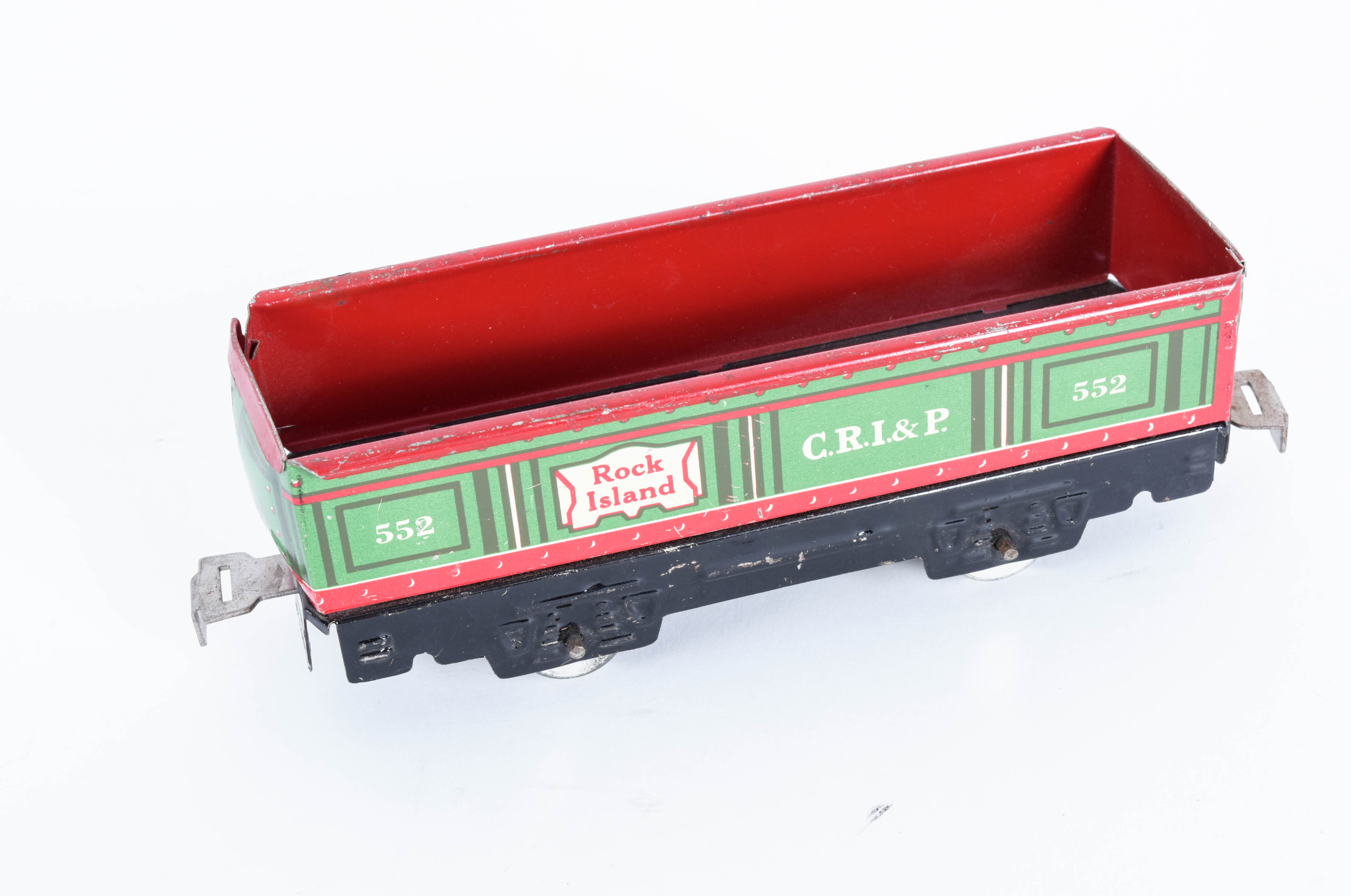 Vintage Marx Model Train Cars and Circuit Breaker